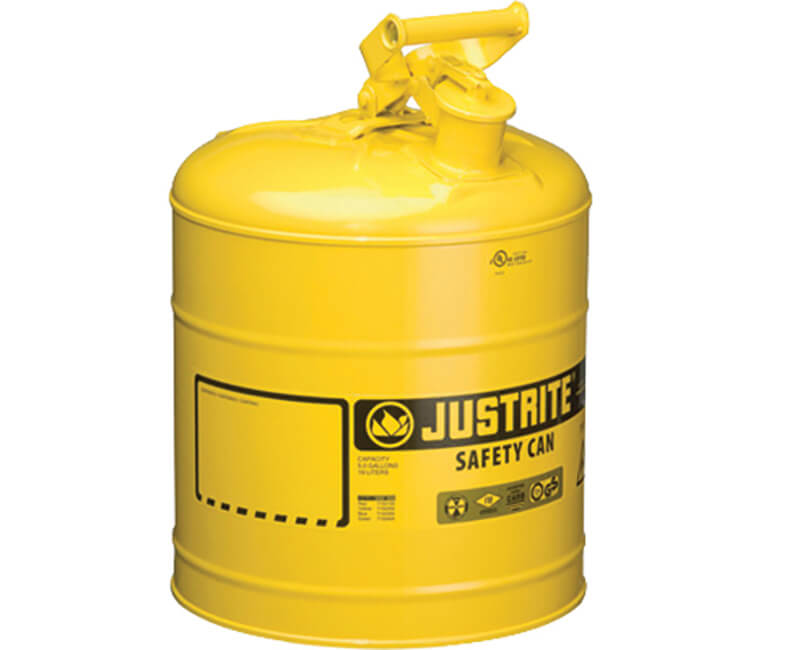 5 Gal. Metal Diesel Can - Type 1 Yellow