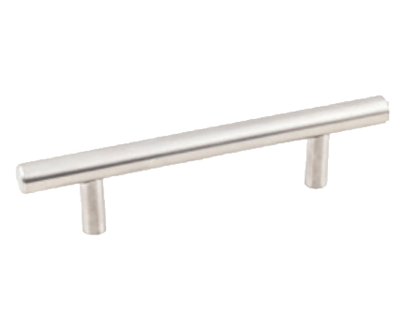 154MM OVERALL BAR CABINET PULL, 96MM CENTER TO CENTER, STAINLESS STEEL , 8-PACK