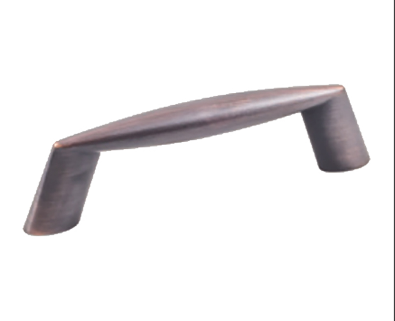 3-3/4" OVERALL LENGTH CABINET PULL, 3" CENTER TO CENTER, OIL RUBBED BRONZE, 8-PACK