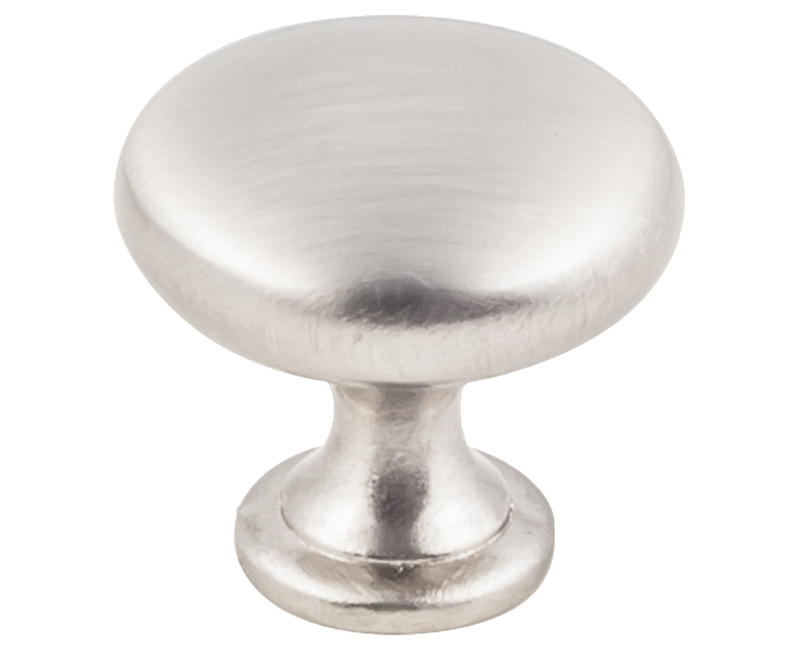 1-3/16" DIAMETER CABINET KNOB, SATIN NICKEL, 4-PACK