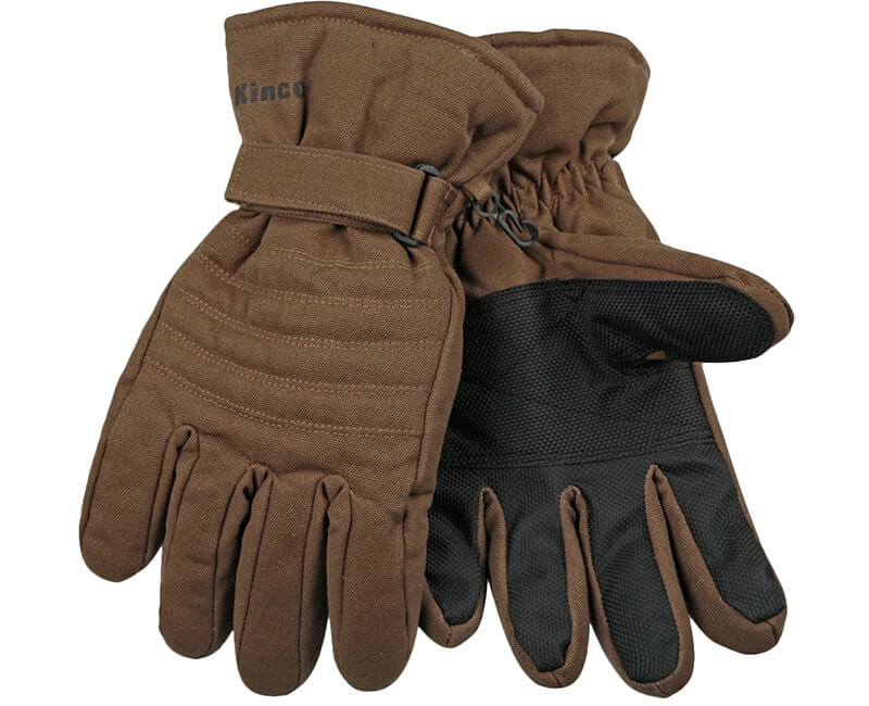 Heatkeep Brown Ski Glove - Large