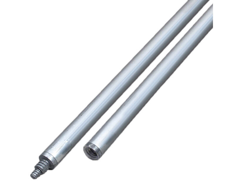 1-3/4" X 6' Aluminum Threaded Handle