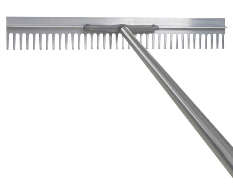 36" Aluminum Landscape Rake