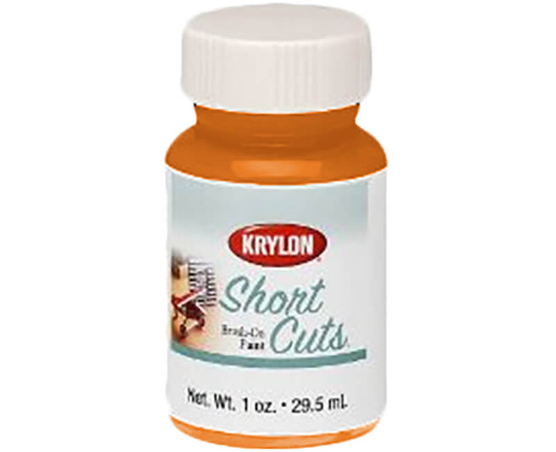1 Oz. Short Cuts Paint Jar - Glow Orange