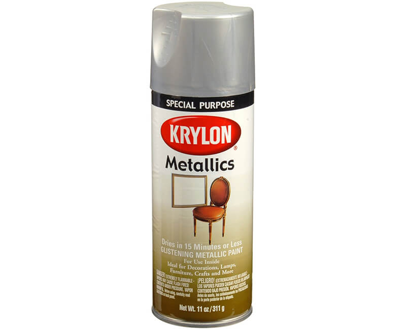 11 Oz. Metallic Spray Paint - Dull Aluminum