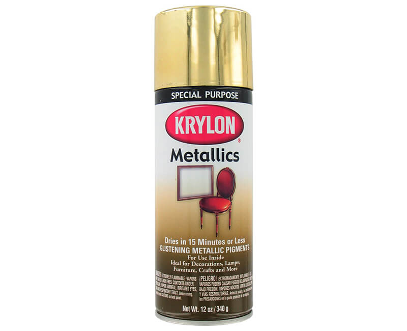 11 Oz. Metallic Spray Paint - Brass