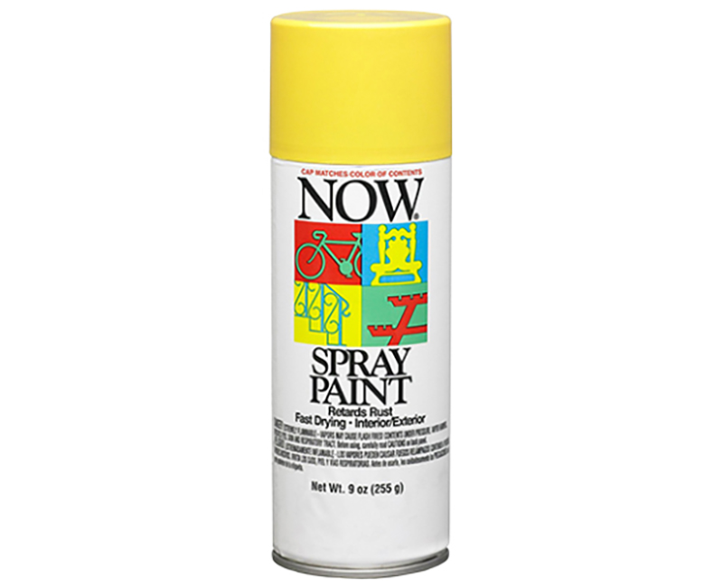 9 Oz. Now Spray Paint - Sunshine Yellow