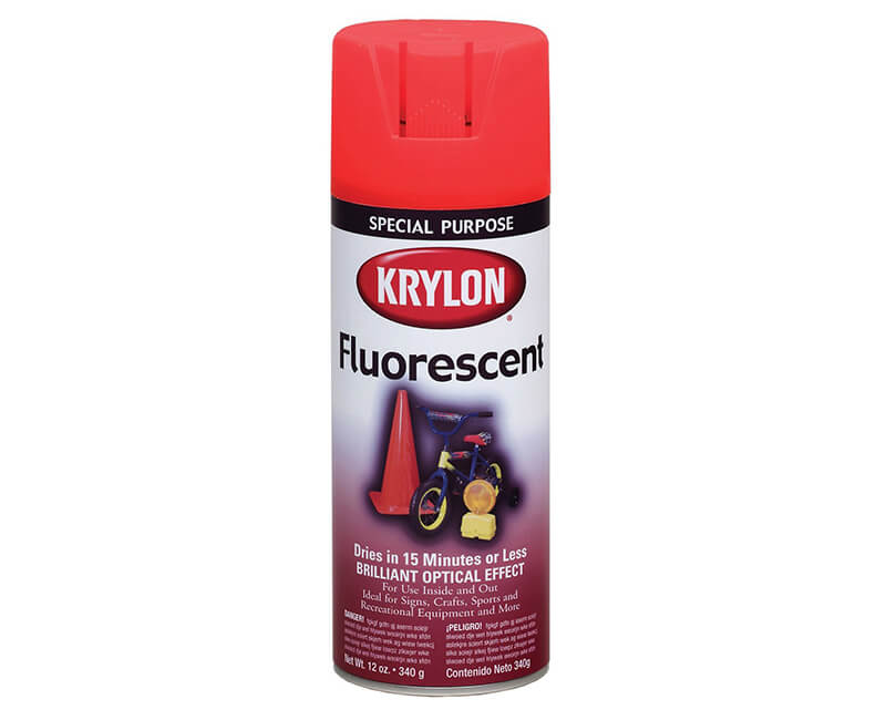 11 Oz. Fluorescent Spray Paint - Cerise