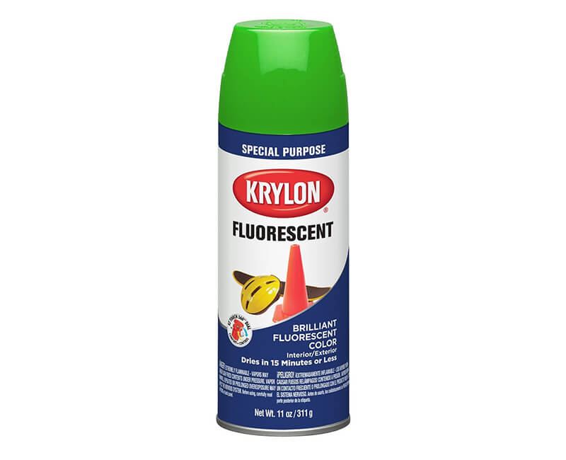 11 Oz. Fluorescent Spray Paint - Green