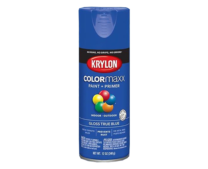 KRYLON COLORMAXX GLOSS TRUE BLUE 12 OZ