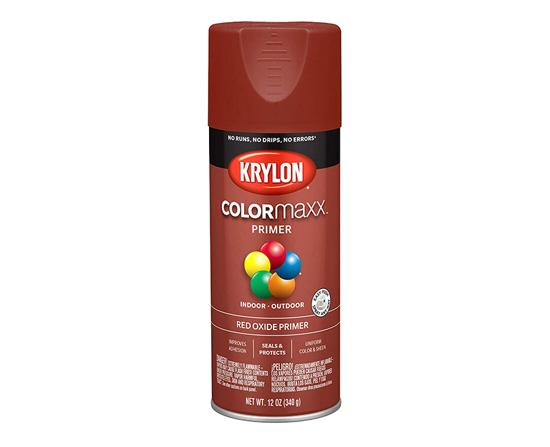 KRYLON COLORMAXX RED OXIDE PRIMER 12 OZ