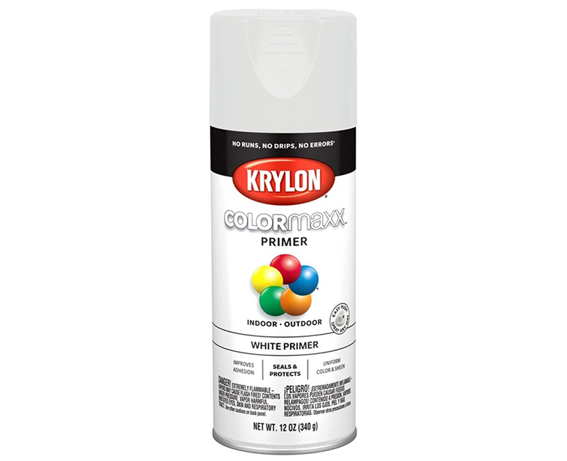 KRYLON COLORMAXX WHITE PRIMER 12 OZ