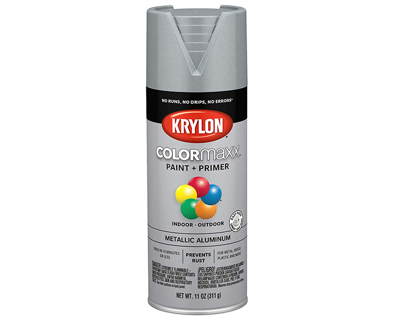 KRYLON COLORMAXX METALLIC ALUMINUM 12 OZ