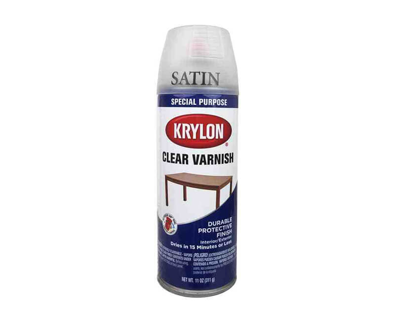 Clear Wood Finishes Spray Paint - Varnish Satin