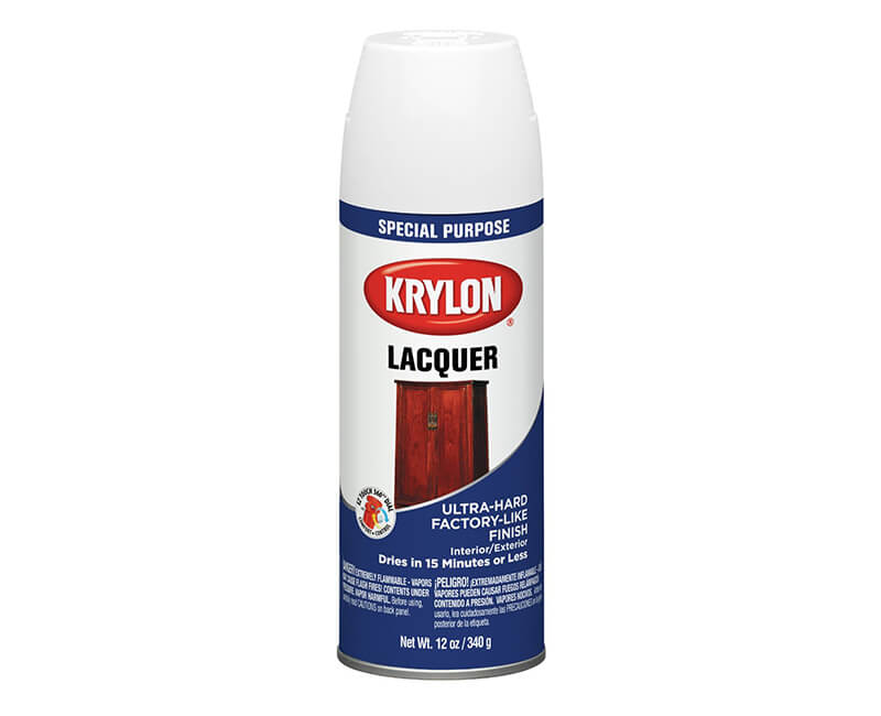 12 Oz. Lacquer Spray Paint - Gloss White