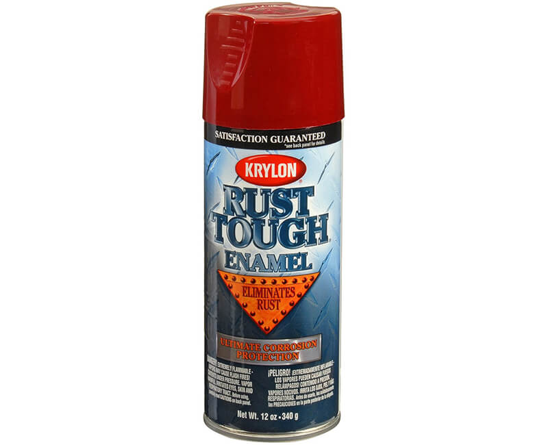 Rust Tough Enamel Spray Paints - Burgundy