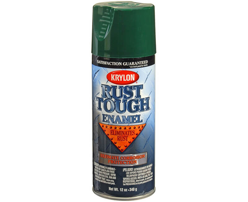 Rust Tough Enamel Spray Paints - Hunter Green