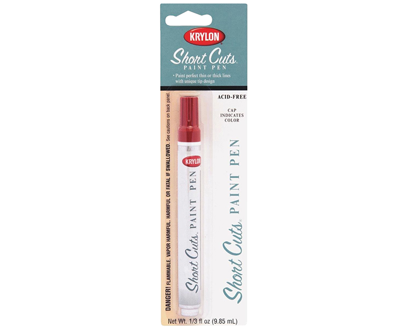 .33 Oz. Short Cuts Paint Pen - Red Pepper