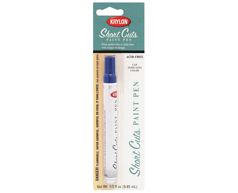 .33 Oz. Short Cuts Paint Pen - Ocean Blue