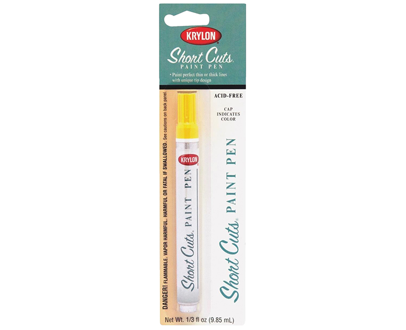 .33 Oz. Short Cuts Paint Pen - Sun Yellow