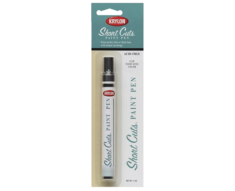 .33 Oz. Short Cuts Paint Pen - Gloss Black