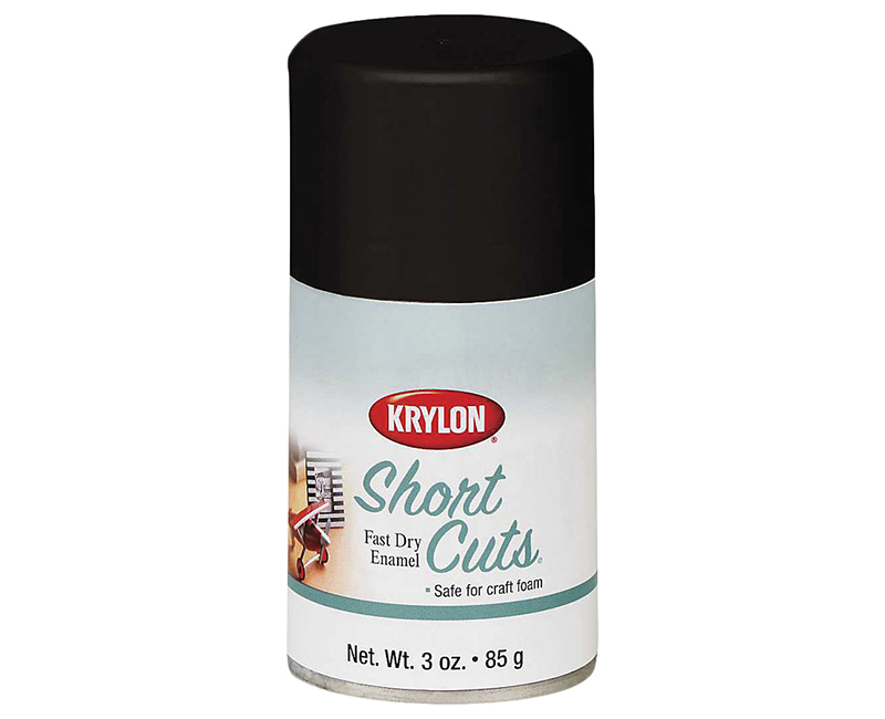 3 Oz. Short Cuts Aerosol - Flat Black