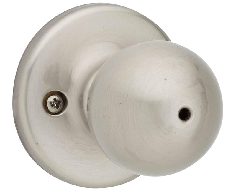 POLO DESIGN PRIVACY SATIN NICKEL FINISH CLEAR PACK
