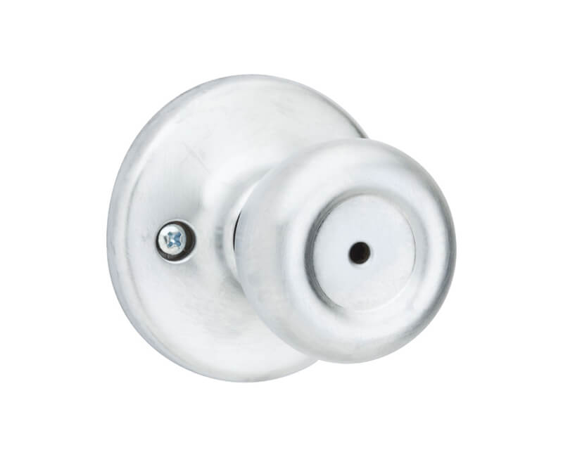 Tylo Knob Bedroom Lockset - Clamshell 26D Adjustable Backset