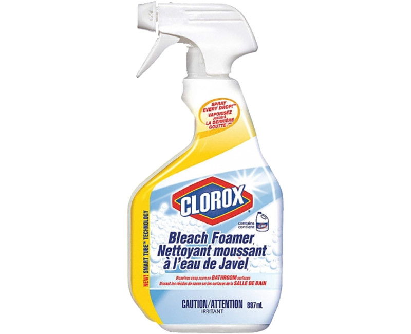 Clorox Disinfecting Bleach Foamer, 887ml / 30oz,9/CS