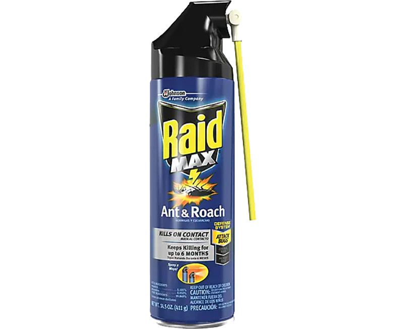 RAID MAX ANT & ROACH KILLER AERO 14.5 OZ