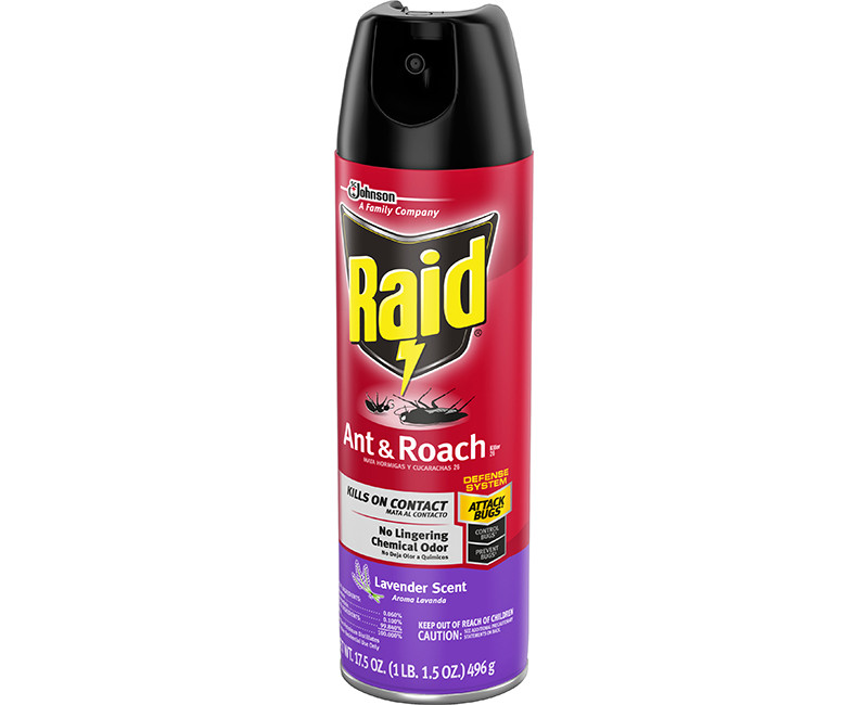 RAID ANT & ROACH 17.5 OZ. - LAVENDER