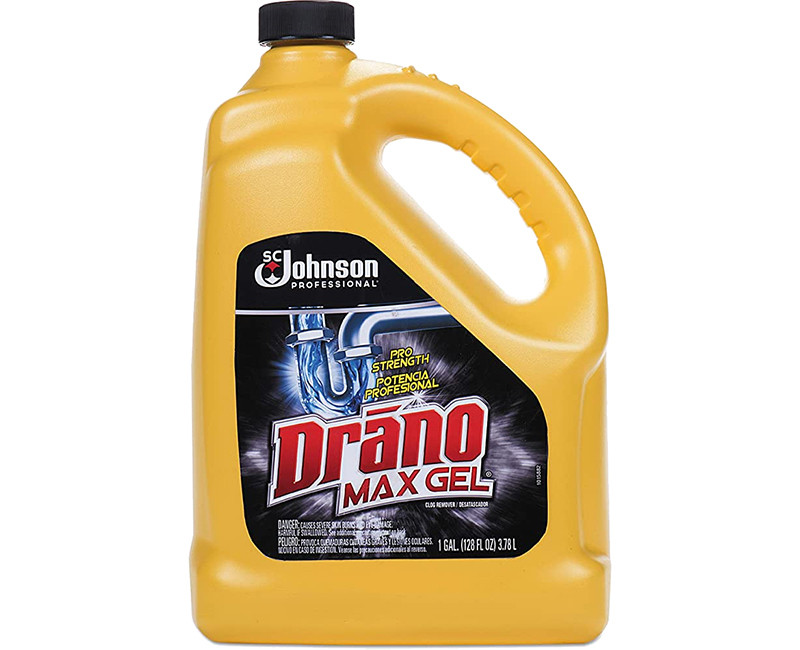 DRANO MAX GEL 128OZ/4 - Professional