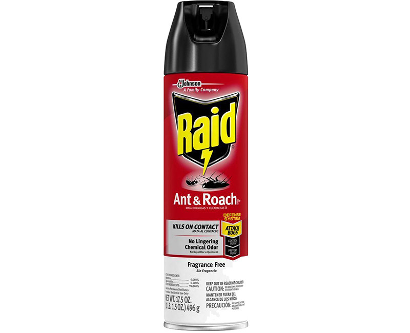 RAID ANT & ROACH FRAGRANCE FREE 17.5 OZ