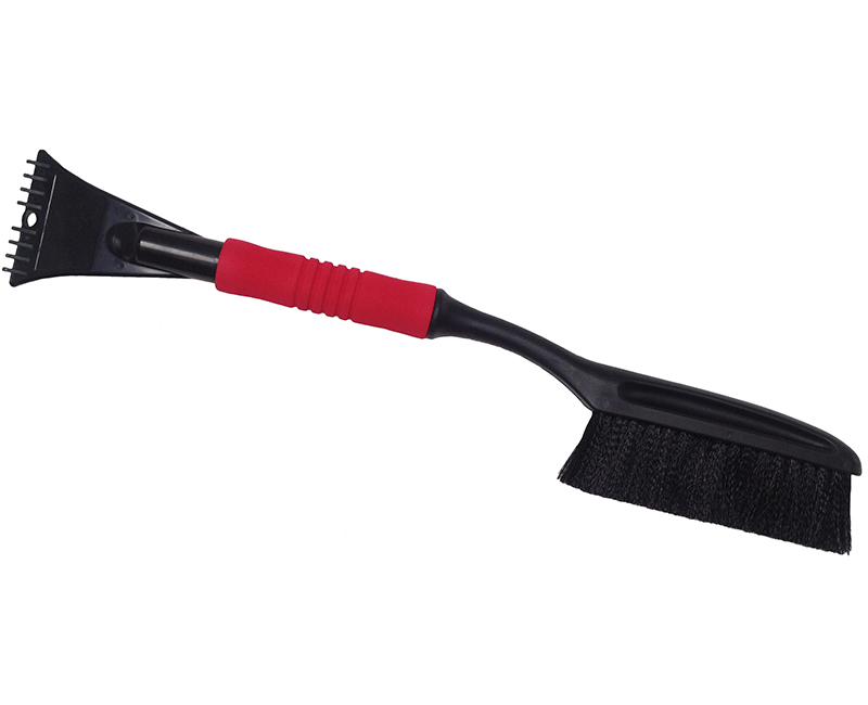 25" ABS Snow Brush With 4" Ice Scraper - Soft Cushion Grip