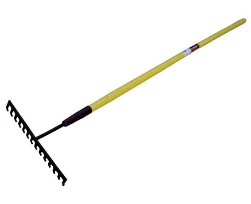 14 Tines Level Head Rake - Fiberglass Handle