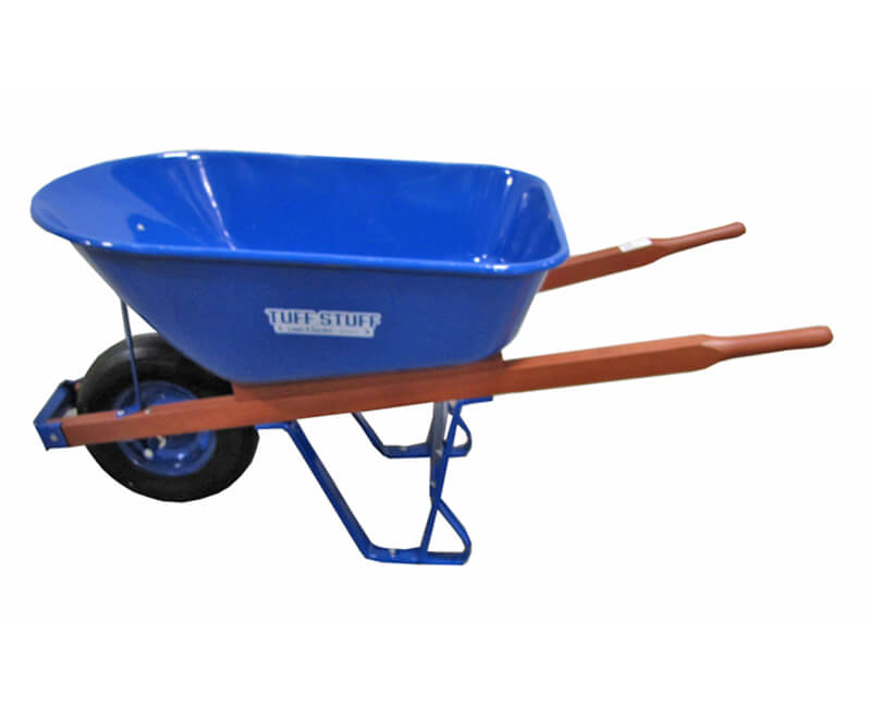 16" X 4" Wheel Barrow - 6 Cubic Ft. Blue Tray