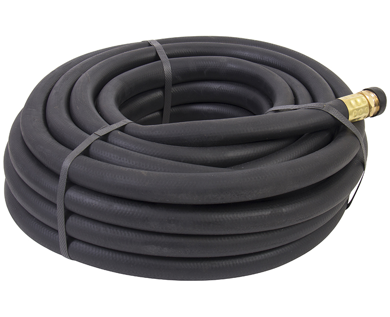 3/4" X 50' Hot Water Black Rubber Hose