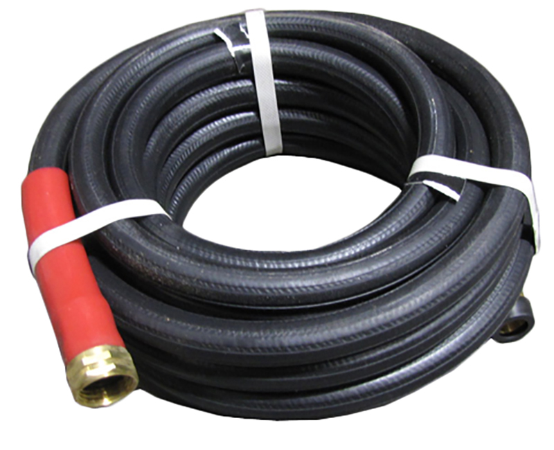 5/8" X 25' Hot Water Black Rubber Hose