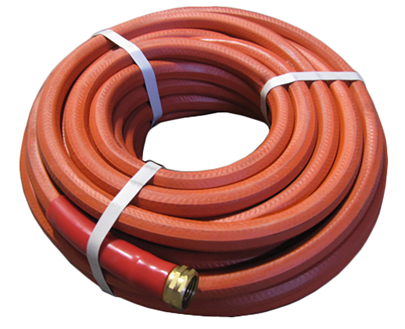 5/8" X 25' Hot Water Red Rubber Hose