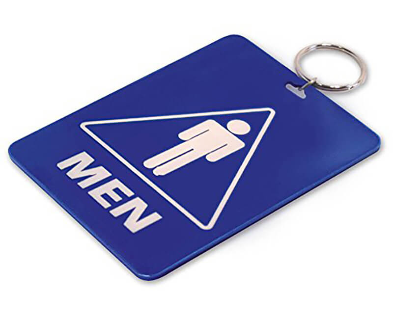 Restroom Key Tags With Ring - Momen 10 Per Pack