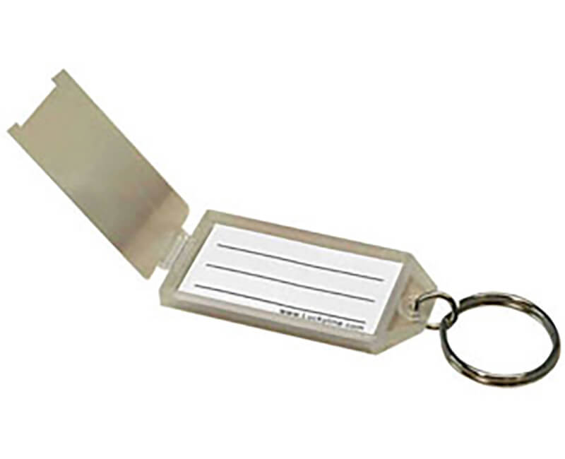 ID Tag With Open And Close Flap