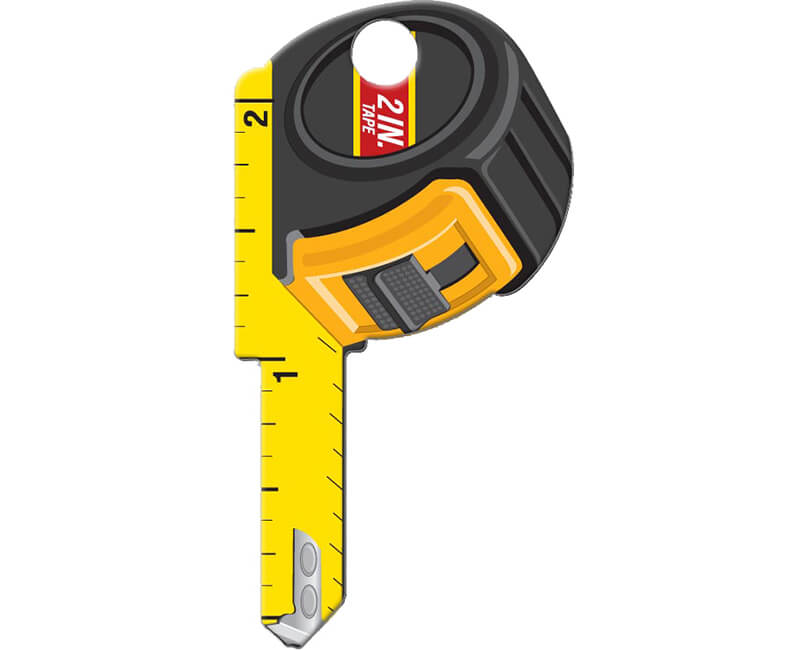 Key Shapes - Tape Measure Kwikset