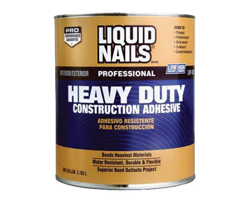 1 Gal. Professional Heavy Duty Construction Adhesive