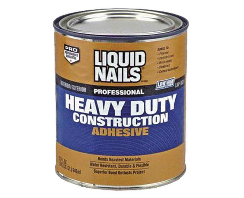 1 Qt. Professional Heavy Duty Construction Adhesive