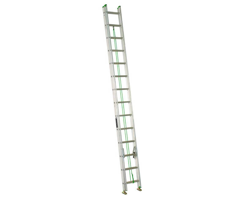 2 28' Aluminum Extension Ladder - 225 Lbs. Type 2