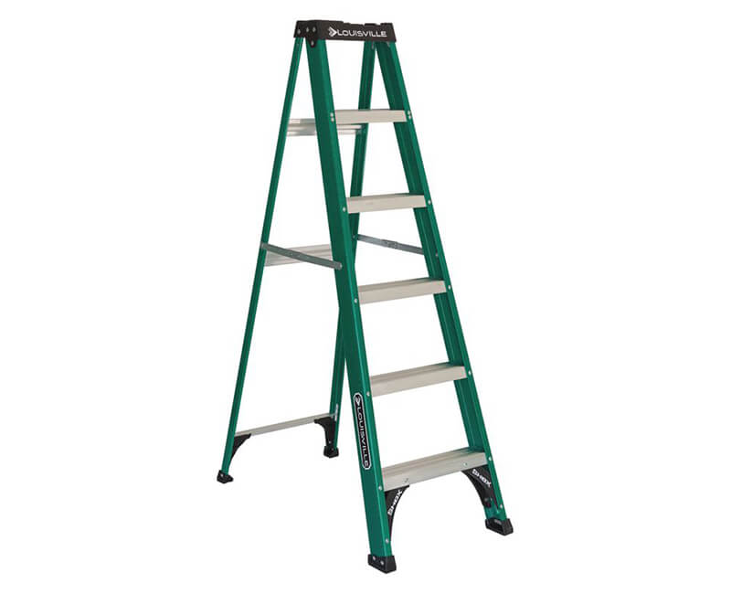 6' Fiberglass Step Ladder - 225 Lbs. Type 2