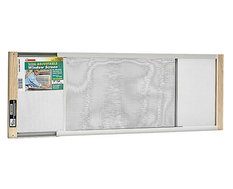 24" - 45" X 10" Window Screen