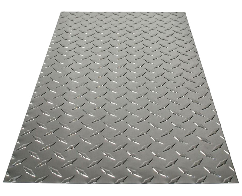 ALUMINUM SHEET DIAMOND TREAD 1' X 2' X 0.2T