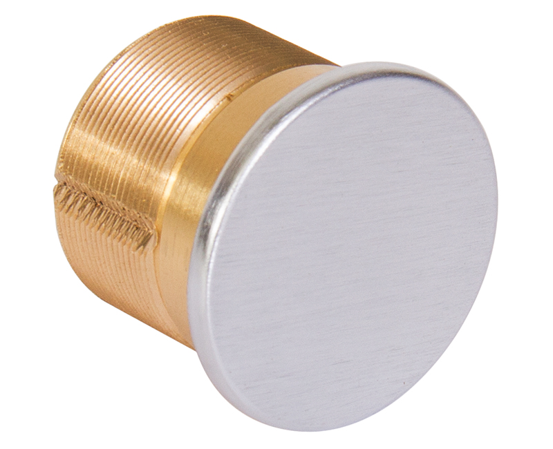 15/16" Solid Brass Dummy Mortise Cylinder - 26D