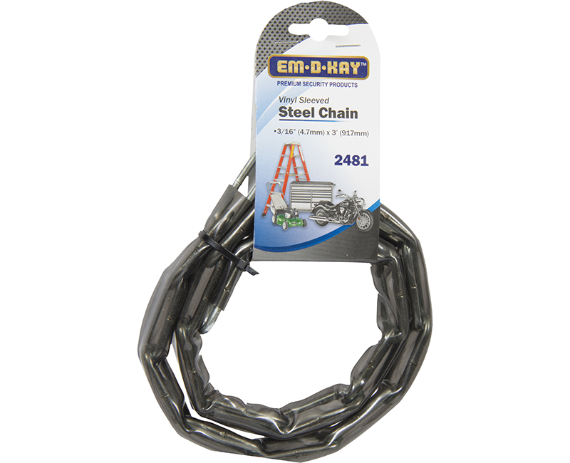 3' Vinyl Sleeved Steel Chain